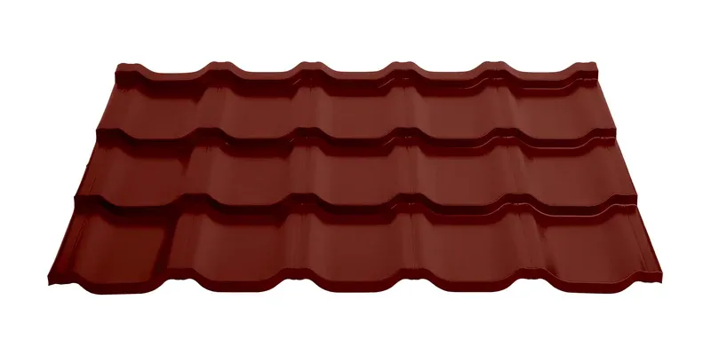 Dachziegelblech Tegula RAL8012