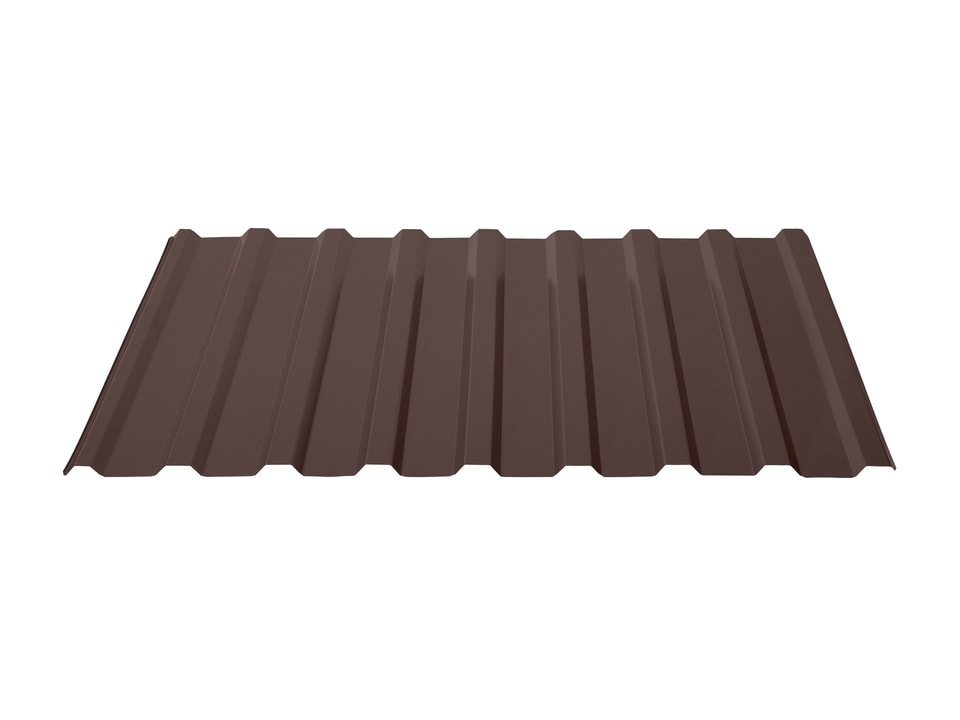 Trapezbleche TP18 (0,5 mm) – RAL 8017 – schokoladenbraun