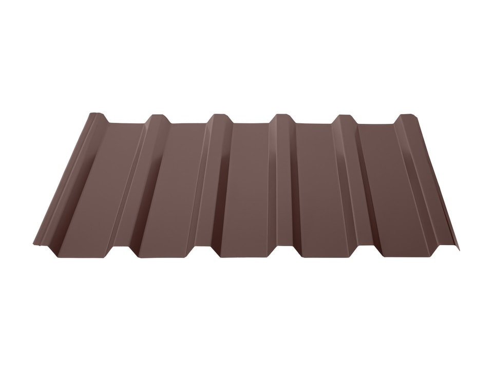 Trapezbleche TP35 (0,5 mm) – RAL 8017 – schokoladenbraun