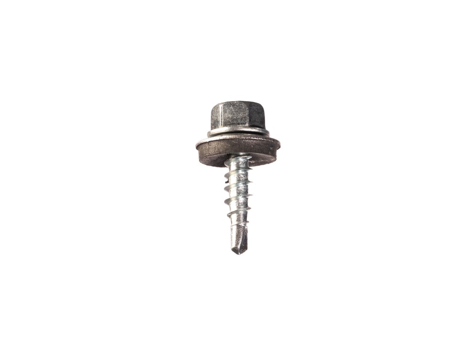 Schrauben Colorhead (Holzunterkonstruktion) – 4\,8 x 20 mm für Abkantungen und Überlappungen / Alu-Zink